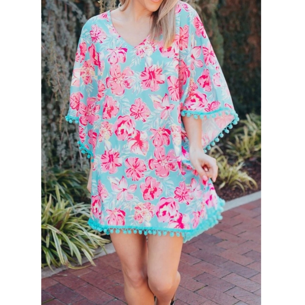 Simply Southern Youth CoverUp Tropical Hibiscus